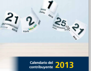 Imatge portada del calendari del contribuent 2013 Font: 