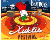 Cartell del 5è Xuklis Festival Font: 