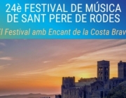 Fragment del cartell del Festival de Música de Sant Pere de Rodes