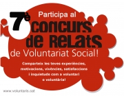 Participa al 7è Concurs de Relats de Voluntariat Social Font: 