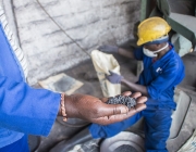 Treballadors en les mines de la República Democràtica del Congo. Font: Justícia i Pau Font: 