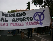 Manifestació pel dret de l'avortament en contra de la reforma del PP a Madrid el 2014. Font: Gaelx (CC BY-SA 4.0)