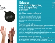 Cartell de l'acte "Educar en Participació, una assignatura pendent"