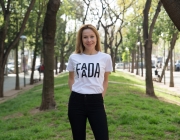 Carla Cornella, presidenta de FAADA.  Font: FAADA