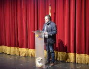 El president de la FAC, Pep Morella, durant el seu discurs Font: Xavier Playà