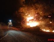Incendi a Corbera d'Ebre el 10 d'agost. Font: Bombers