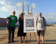 La plataforma va iniciar el passat mes de setembre una campanya de mecenatge amb el títol 'Goteo 3x'. Font: Entesa per a un gran parc litoral al Besòs