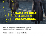 La campanya mostra com canvia una sèrie si algun personatge hi falta Font: Amnistia Internacional