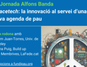 Cartell de la IV Jornada Alfons Banda organitzada per Fundipau.