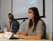 La presentació de l'informe elaborat pel Grup de Periodistes Ramon Barnils es va fer el 28 d'octubre en línia Font: Consell de la Joventut de Barcelona