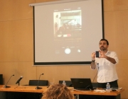 El periodista Jordi Flamarich farà una activitat formativa sobre com gravar i editar vídeos a l'EVV. Font: Col·legi de Periodistes