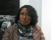 Lesly Ramírez, activista, defensora dels drets humans i membre de la Central d'Organitzacions Indígenes Camperoles Ch'orti' Nuevo Día. Font: Marta Catena