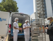 A través del servei Pont Alimentari, el menjar que es llençaria a l'Hospital de Bellvitge es fa arribar a la Fundacio La Vinya i Fundació Àurea. Font: Hospital de Bellvitge