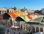 El voltants del Mercat de Santa Caterina seran l'escenari d'aquesta acció artística comunitària Font: Ajuntament de Barcelona