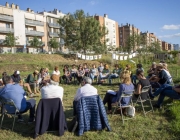 Els dies 8, 9 i 10 d’octubre, Barcelona i Sant Feliu de Llobregat han estat capitals de l’agricultura urbana. Font: Neus Solà