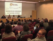 Presentació d'Eticom a El Prat de Llobregat. Fotograma del vídeo de GatsTV Font: 