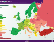Rainbow Europe, és una eina anual de comparació d’ILGA Europa que inclou el Rainbow Map, l’Index i les recomanacions nacionals. Font: IdemTV