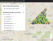Projecte #sentantoni, mapa virtual d'emocions Font: 
