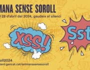 Cartell de la Setmana Sense Soroll 2024 que se celebrarà del 22 al 28 d'abril.