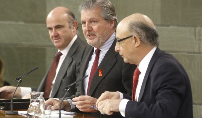 Roda de premsa posterior al Consell de Ministres. Font:www.lamoncloa.gob.es Font: 