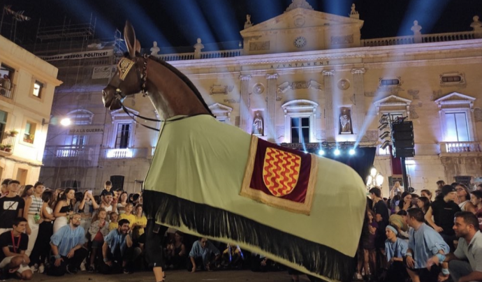 La mulassa s'ha convertit en pilar de les festes de Tarragona. Font: Associació Mulassa de Tarragona.