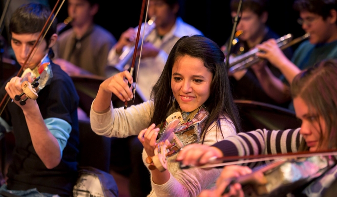 La història de l'Orquestra d’Instruments Reciclats de Cateura es va fer mundialment coneguda a partir del documental 'Landhill Harmonic' Font: Orquestra d’Instruments Reciclats de Cateura