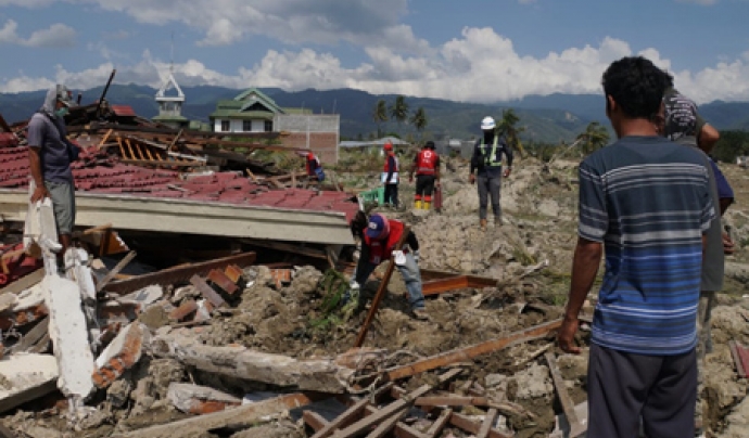 Terratrèmol i tsunami a Indonèsia Font: Creu Roja Catalunya