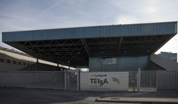 El gran objectiu d'aquesta plataforma veïnal és tancar la incineradora de residus urbans de Tersa que es troba entre el Fòrum de Barcelona i Sant Adrià del Besòs. Font: Cedida per Silvina Fruncella