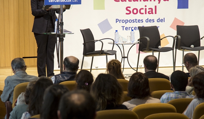 Cicle Debats “Catalunya Social. Propostes des del Tercer Sector"  (Flickr) Font: 