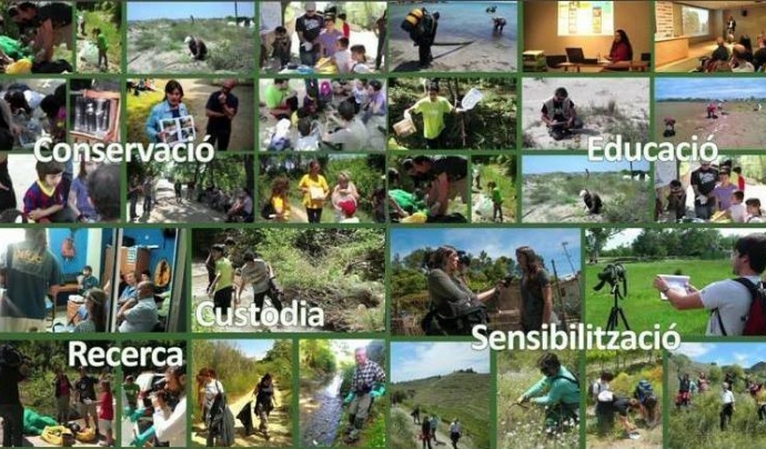 Recull d'imatges de la Setmana del Voluntariat Ambiental 2013 (XVAC) Font: 