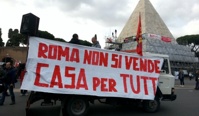 Manifestació a Roma. Font: Reppublica.it Font: 