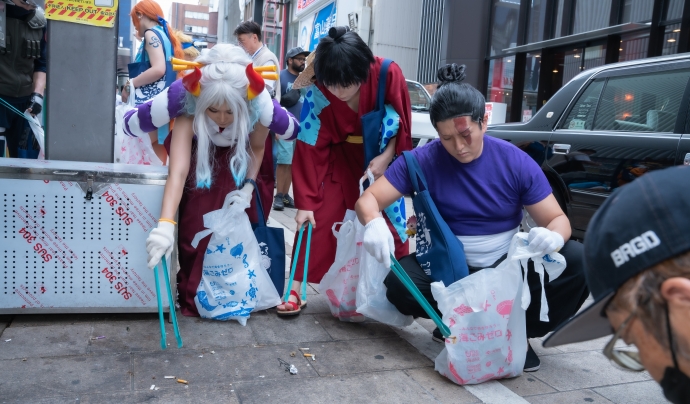 La connexió de la campanya amb el Japó és més que evident i es reforçarà a l’esdeveniment del 17 de desembre amb la presència de cosplayers. Font: Plastic Attack
