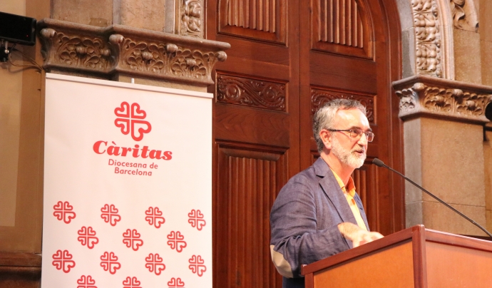Càritas compta amb l’Escola de Formació del Voluntariat, dirigida per Jaume Casassas. Font: Càritas.