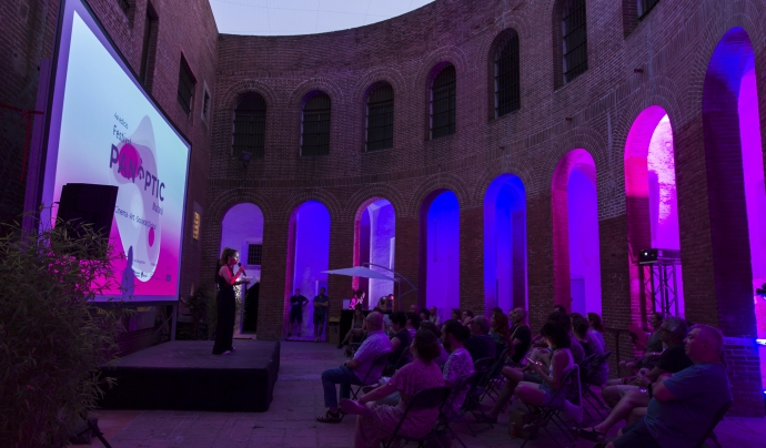 Imatge de la quarta edició del Festival Panòptic al Mataró Art Contemporani (MAC) a l'antiga presó de Mataró. Font: Festival Panòptic