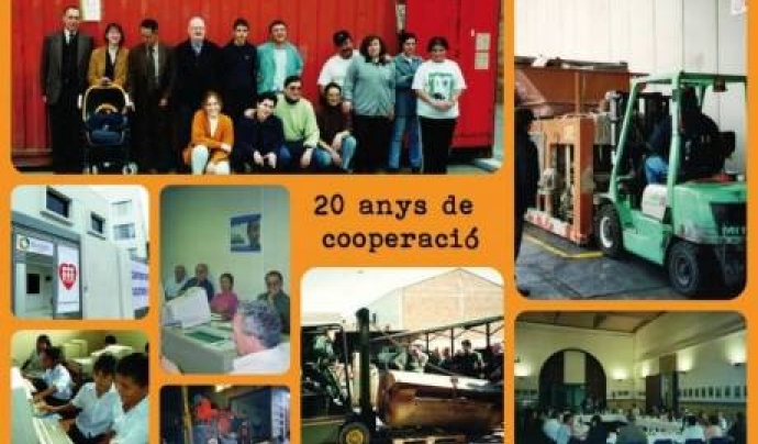 Collage fotogràfic dels 10 anys de la fundació Font: 
