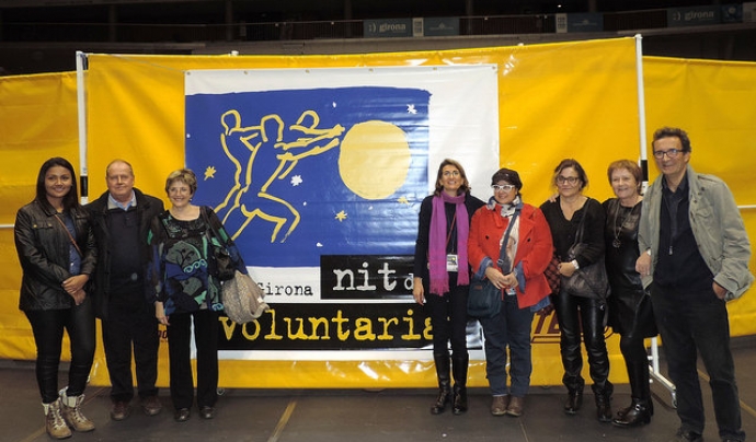 Imatge de l'11a Nit del Voluntariat a Girona Font: FCVS