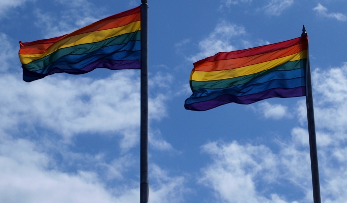 Banderes LGBT. Font: Flickr Iker Merodio Font: 