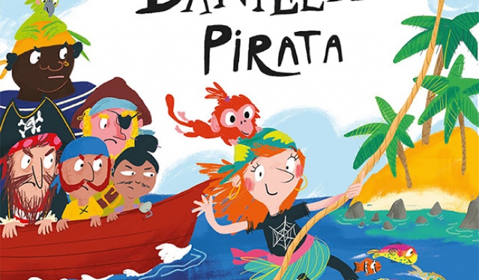 Portada del llibre 'Daniela la Pirata'. Font: Editorial Nubeocho