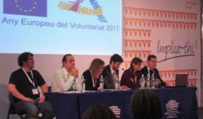 Un moment del II Congrés Europeu del Voluntariat.