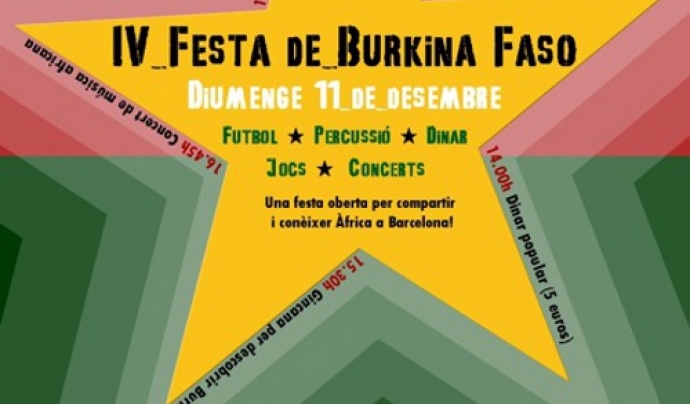 Festa - Diada de Burkina Faso Font: 