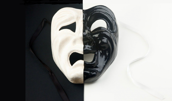 Imatge d'una màscara teatral, de Stephen Nielsen Font: 