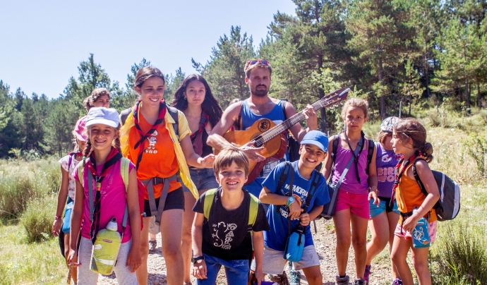 Campaments d'estiu / Font: Minyons Escoltes i Guies de Catalunya Font: 