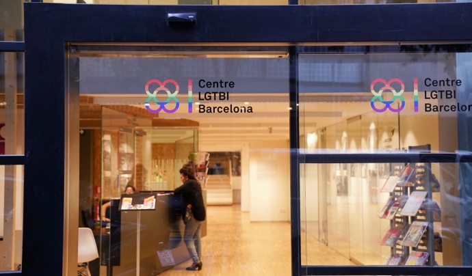 Ahora Dónde treballa en col·laboració amb el Centre LGTBI de Barcelona Font: Ahora Dónde