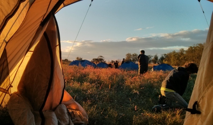 L'AEiG xots de campaments / Foto: Minyons Escoltes i Guies de Catalunya