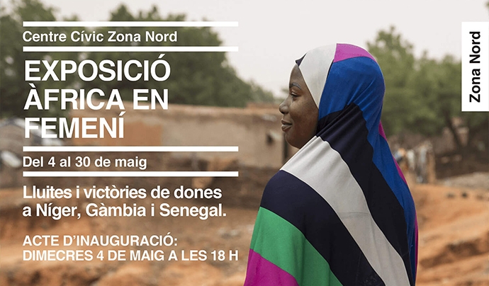 Exposició 'Àfrica en femení' a la Zona Nord Font: RUIDO Photo