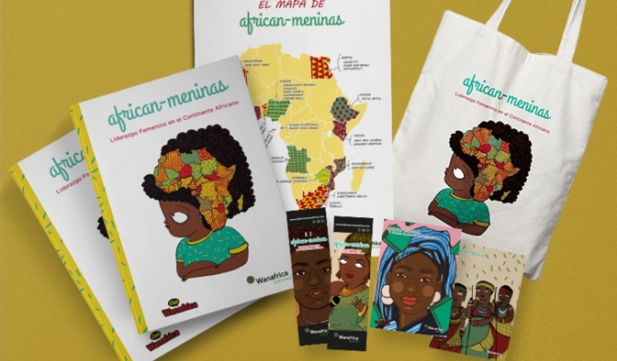 Recompenses Verkami llibre 'African-meninas'. Font: Club Wanafrica