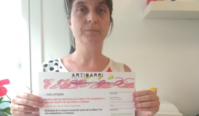 Artixoc, juntament amb una vuitantena d'entitats, signa el 'Manifest sobre les afectacions de la Cultura i Arts comunitàries a causa del Covid-19 i els seus efectes a Catalunya'. Font: Àgia Luna