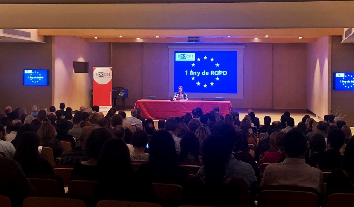 El debat de l'ACPD es va organitzar el 15 de maig al Conservatori Municipal de Música de Barcelona. Font: ACPD. Font: ACPD