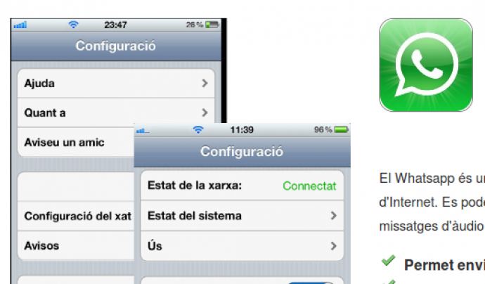 Apps en català Font: 
