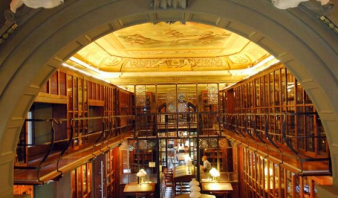 La biblioteca de l'Ateneu Barcelonès. Font: Ateneu Barcelonès